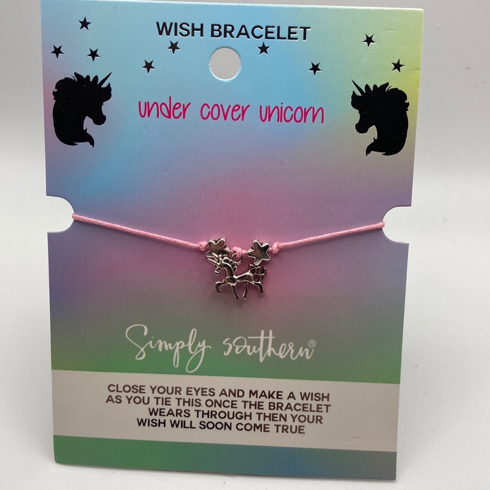 Unicorn charm Wish Bracelet
